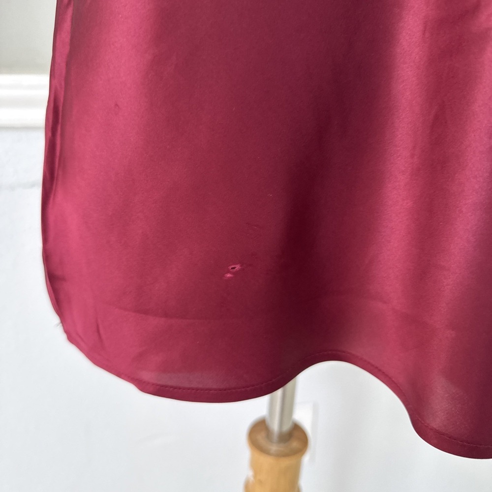 Isaac Mizrahi Top Womens L Silk Babydoll Romantic Luxury‎ - Picture 7 of 13
